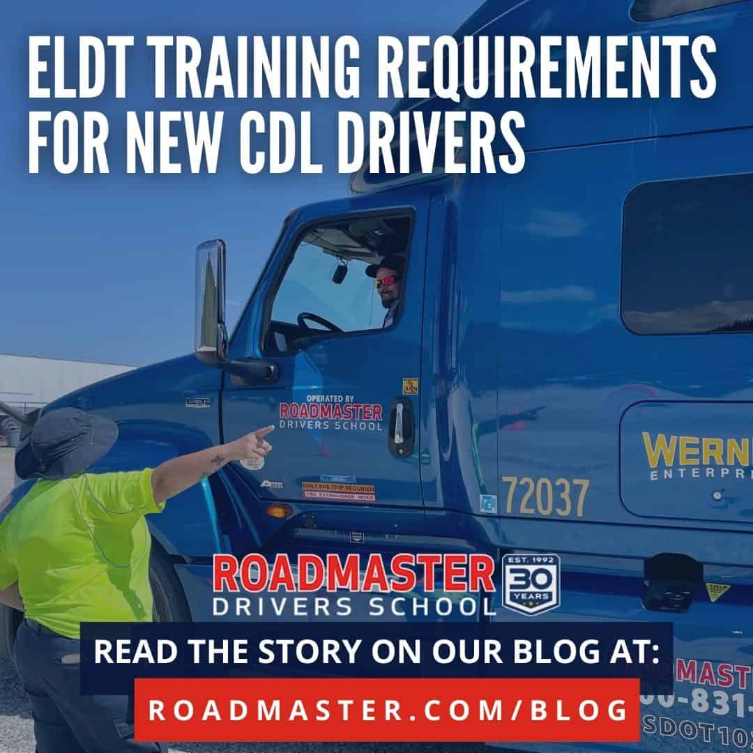 Eldt training requirements for entry-level cdl drivers