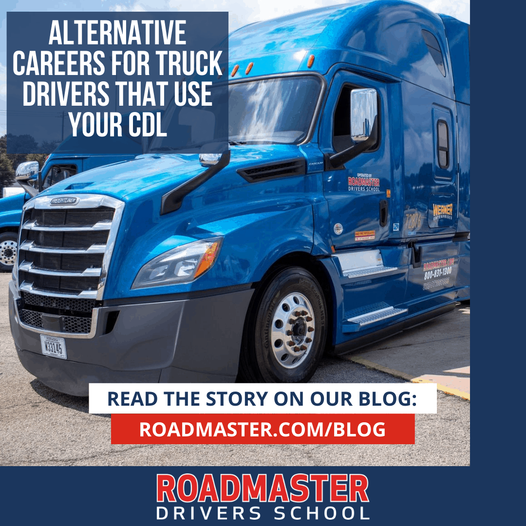 Alternative careers for truck drivers that use your cdl