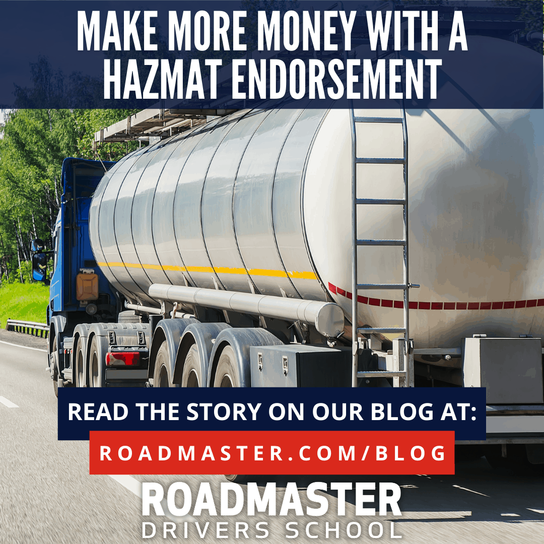 Make more money with a hazmat endorsement